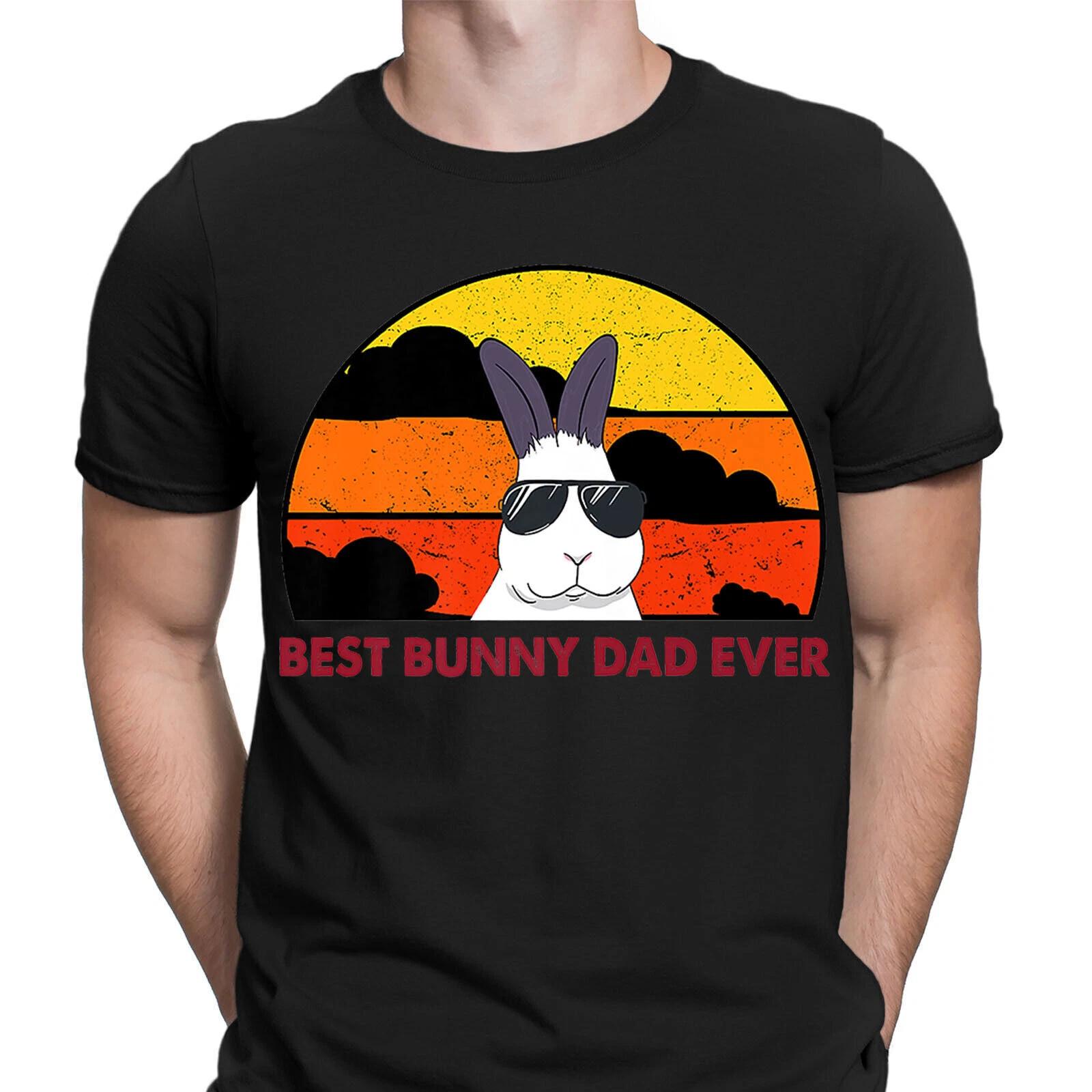 Best Bunny Dad Ever Fathers Day Gift Funny Retro Mens T-Shirts Tee Top #NED L
Best Bunny Dad Ever Fathers Day Gift Funny Retro Mens T-Shirts Tee Top #NED L