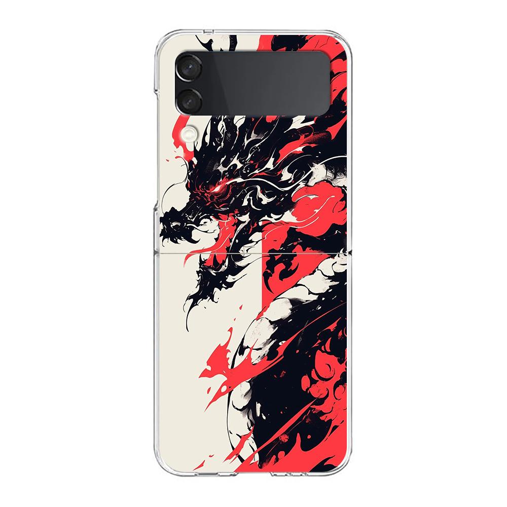 Chinese Dragon Hard PC Phone Case For Samsung Galaxy Z Flip 5 4 3 Transparent Cover For Galaxy Z Flip 6 Foldable Shockproof Case Z Flip 5
Chinese Dragon Hard PC Phone Case For Samsung Galaxy Z Flip 5 4 3 Transparent Cover For Galaxy Z Flip 6 Foldable Shockproof Case Z Flip 5