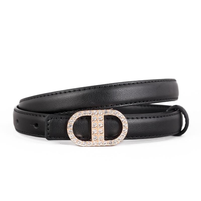 Genuine Leather Womens Skinny Belt With Crystal Embellishments For Casual Pants And Skirts чёрный
Genuine Leather Womens Skinny Belt With Crystal Embellishments For Casual Pants And Skirts чёрный