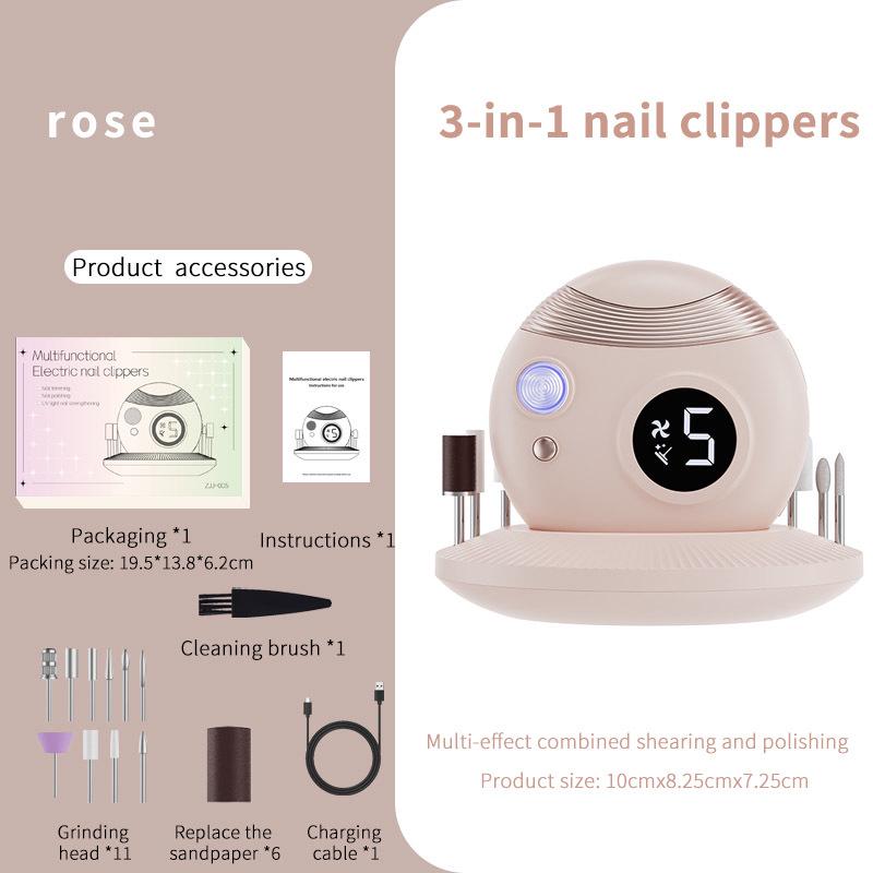 Automatic Safety Electric Nail Clippers for Elderly & Kids - Anti-Pinch Design, Manicure & Polishing Trimmer
Automatic Safety Electric Nail Clippers for Elderly & Kids - Anti-Pinch Design, Manicure & Polishing Trimmer