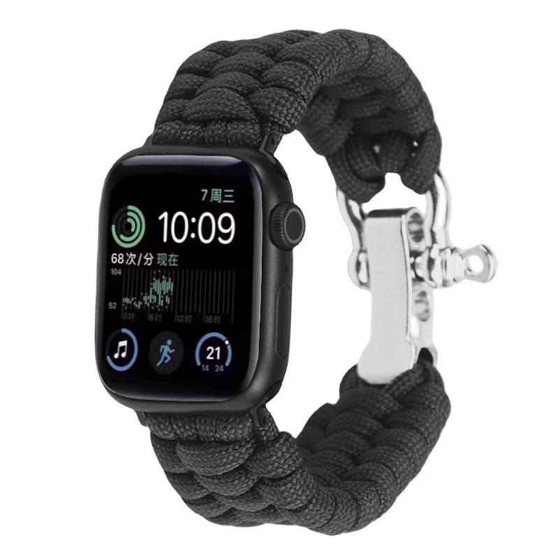 For Apple Watch Series 10 46mm/Ultra 2 Ultra 49mm/Series 9 8 7 45mm/6 5 4 SE (2023) SE (2022) SE 44mm/3 2 1 42mm Nylon Braided Watch Band Desert Camo
For Apple Watch Series 10 46mm/Ultra 2 Ultra 49mm/Series 9 8 7 45mm/6 5 4 SE (2023) SE (2022) SE 44mm/3 2 1 42mm Nylon Braided Watch Band Desert Camo