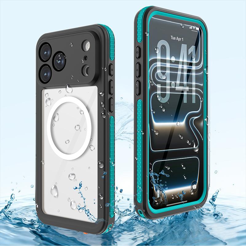 Summer Outdoor Swimming Snorkeling Waterproof Case for Iphone 17 Pro Max,360° Full Protection Shockproof Cover for Magsafe Shell iPhone17 Pro синій
Summer Outdoor Swimming Snorkeling Waterproof Case for Iphone 17 Pro Max,360° Full Protection Shockproof Cover for Magsafe Shell iPhone17 Pro синій