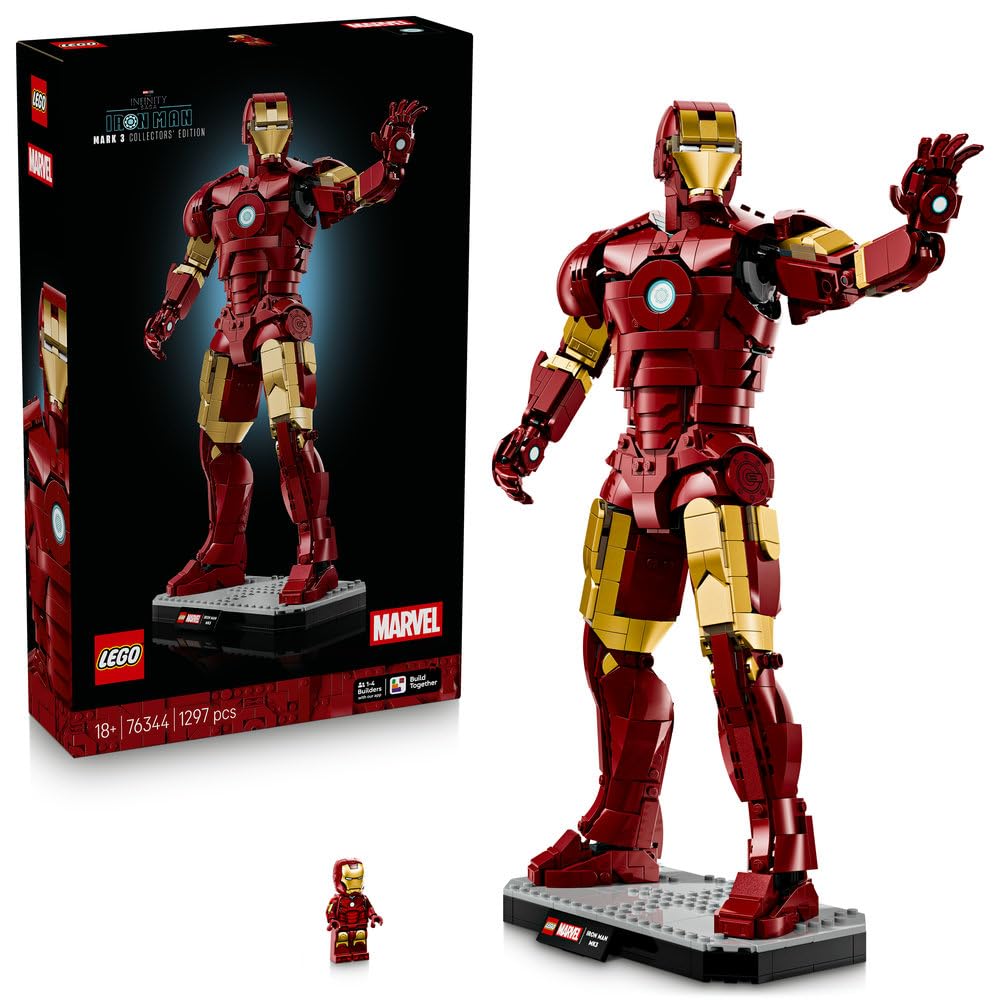 LEGO Marvel Iron Man Mark 3 Collector s Edition Toy Playset
LEGO Marvel Iron Man Mark 3 Collector s Edition Toy Playset