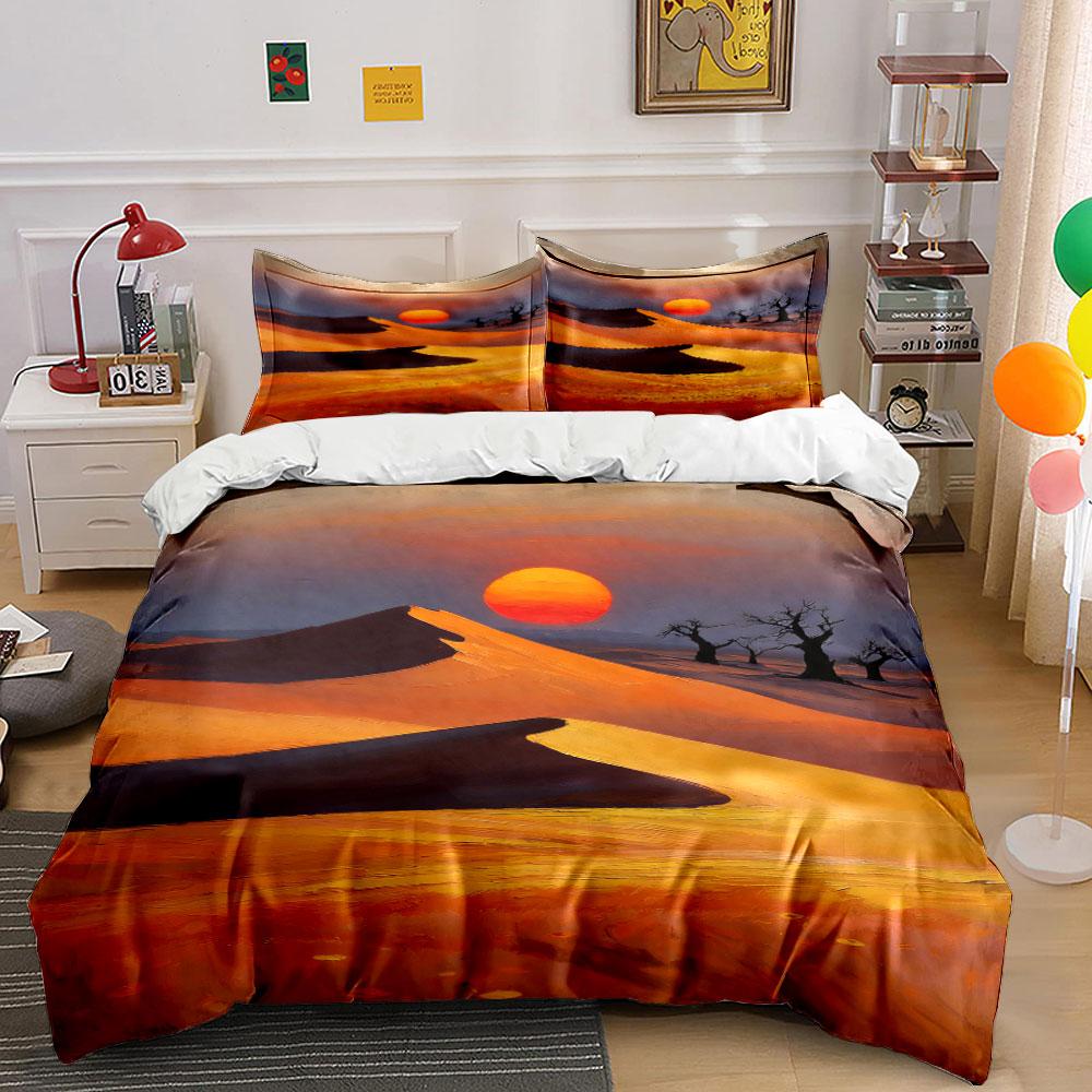 Desert dunes, trees, sun. Bedding sets Duvet cover sets Duvet covers Pillowcases(1 * Duvet Cover 2 * Pillowcases, without duvet insert) 135x200cm
Desert dunes, trees, sun. Bedding sets Duvet cover sets Duvet covers Pillowcases(1 * Duvet Cover 2 * Pillowcases, without duvet insert) 135x200cm