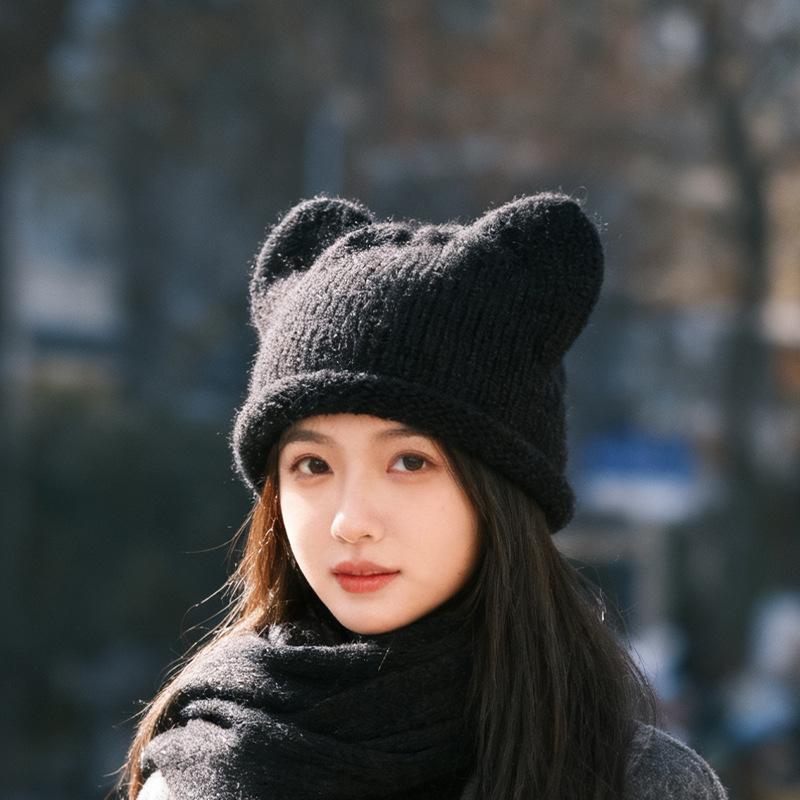 Female autumn and winter face small knitted hat warm ear protector head cold hat man M(56-58cm)
Female autumn and winter face small knitted hat warm ear protector head cold hat man M(56-58cm)