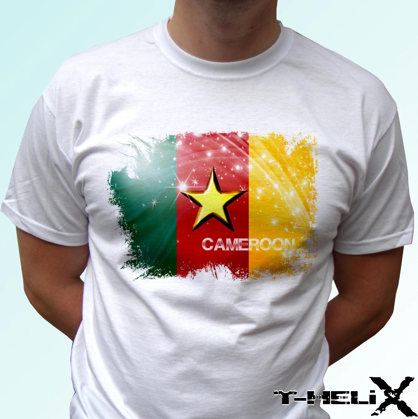 Cameroon flag - white kids boys T-Shirt top Africa country design - s s kids baby 120
Cameroon flag - white kids boys T-Shirt top Africa country design - s s kids baby 120