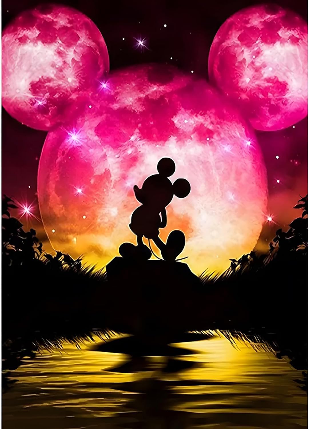 Силуэт Микки при лунном свете - Набор для 5D алмазной живописи, Ручная работа, Алмазная живопись для снятия стресса, Настенный декор для дома, Украшение интерьера, Алмазная живопись
Силуэт Микки при лунном свете - Набор для 5D алмазной живописи, Ручная работа, Алмазная живопись для снятия стресса, Настенный декор для дома, Украшение интерьера, Алмазная живопись