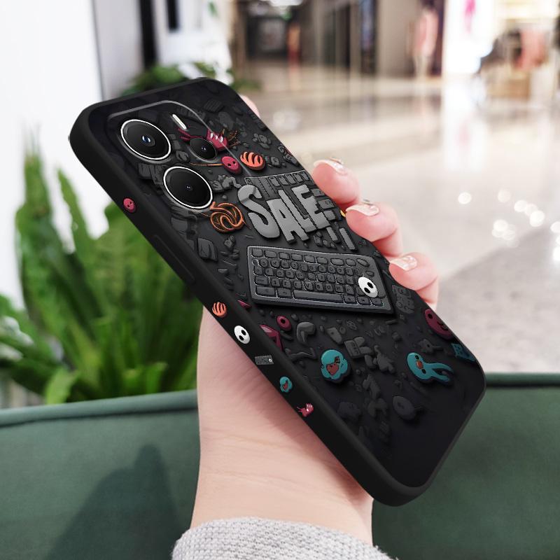Tech style Phone Case For Xiaomi Redmi Note 14 13 12 12S 11 11S 10 10S Pro Plus 15 15C 14C 4G 5G Silicone Cover Redmi 15C 4G чорний
Tech style Phone Case For Xiaomi Redmi Note 14 13 12 12S 11 11S 10 10S Pro Plus 15 15C 14C 4G 5G Silicone Cover Redmi 15C 4G чорний