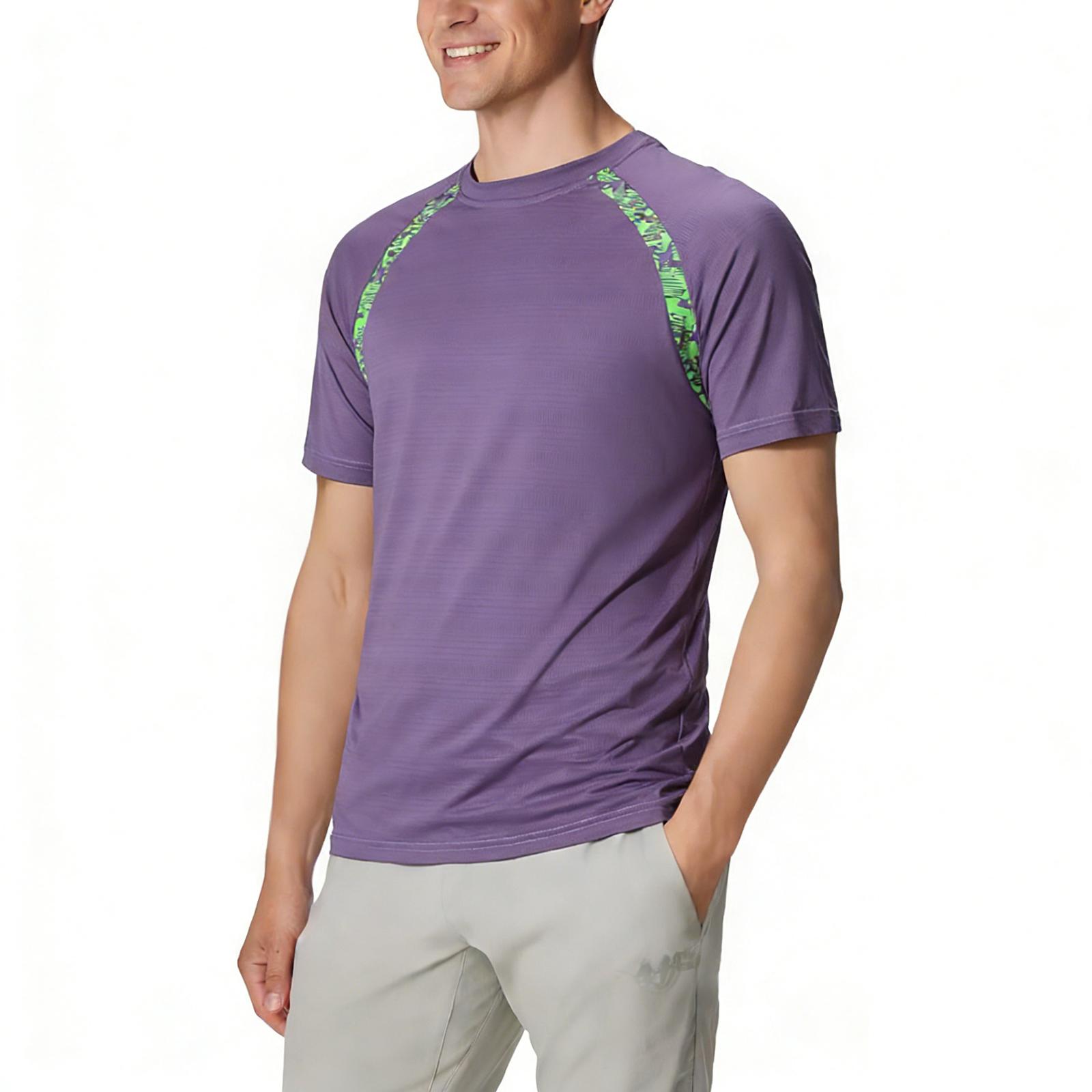 Mens T-Shirts Crew Neck Short Sleeve T Shirts for Man Athletic Fit Mens T Shirts Lightweight Breathable Men S T-Shirts XL фіолетовий
Mens T-Shirts Crew Neck Short Sleeve T Shirts for Man Athletic Fit Mens T Shirts Lightweight Breathable Men S T-Shirts XL фіолетовий