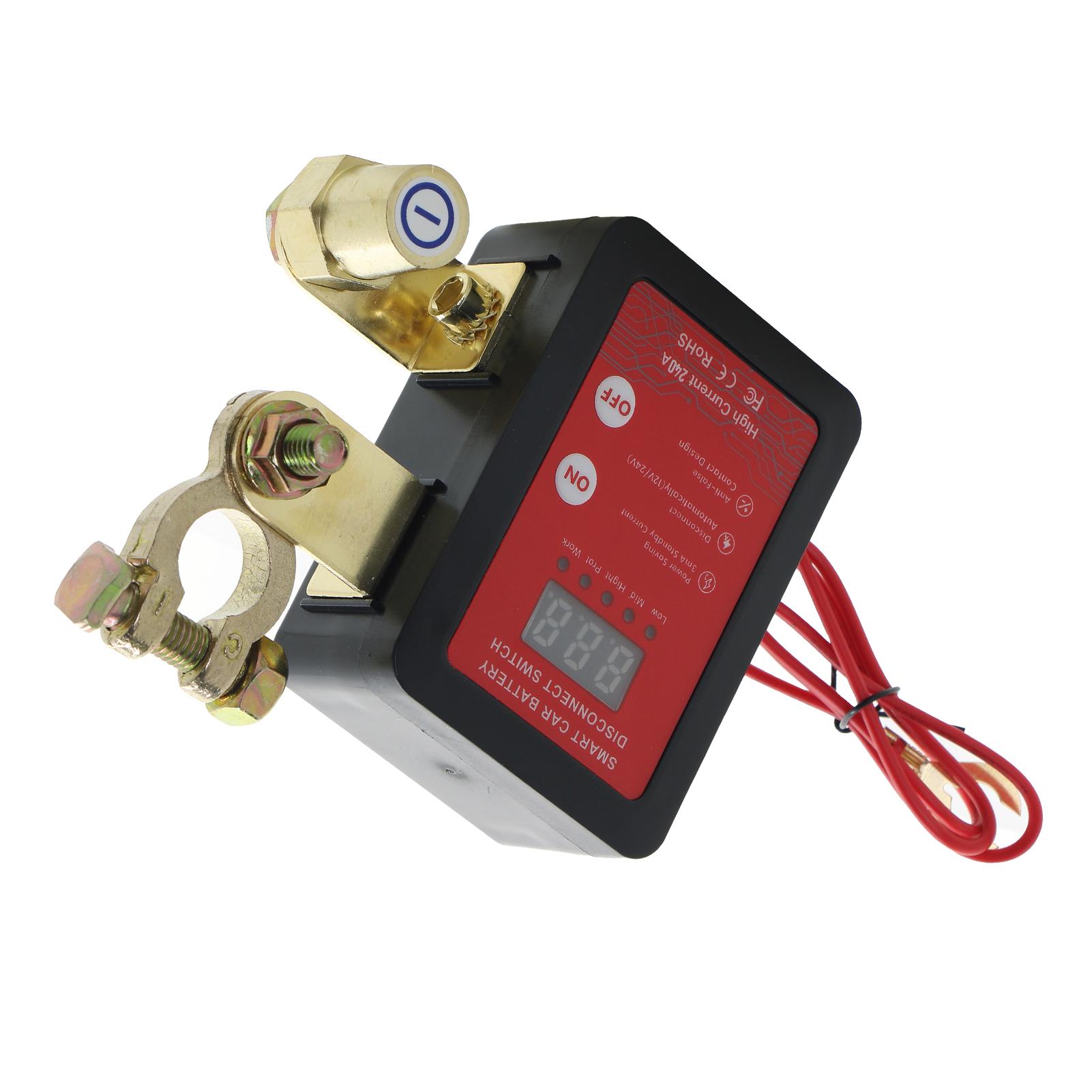 Remote Battery Shut Off , 12VCelsius24V with LCD Display, Smart Guard, for Car, -Low Standby Current, IP65 Rainproof, Design
Remote Battery Shut Off , 12VCelsius24V with LCD Display, Smart Guard, for Car, -Low Standby Current, IP65 Rainproof, Design