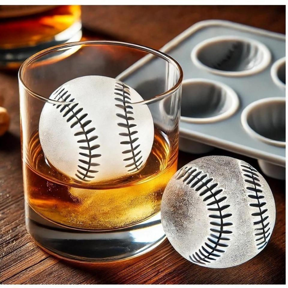 New Baseball shaped Ice Cube Mold Silicone Maker Kitchen Gadget for Crafting Perfect Spherical Ice Cubes 14x7x6cm
New Baseball shaped Ice Cube Mold Silicone Maker Kitchen Gadget for Crafting Perfect Spherical Ice Cubes 14x7x6cm