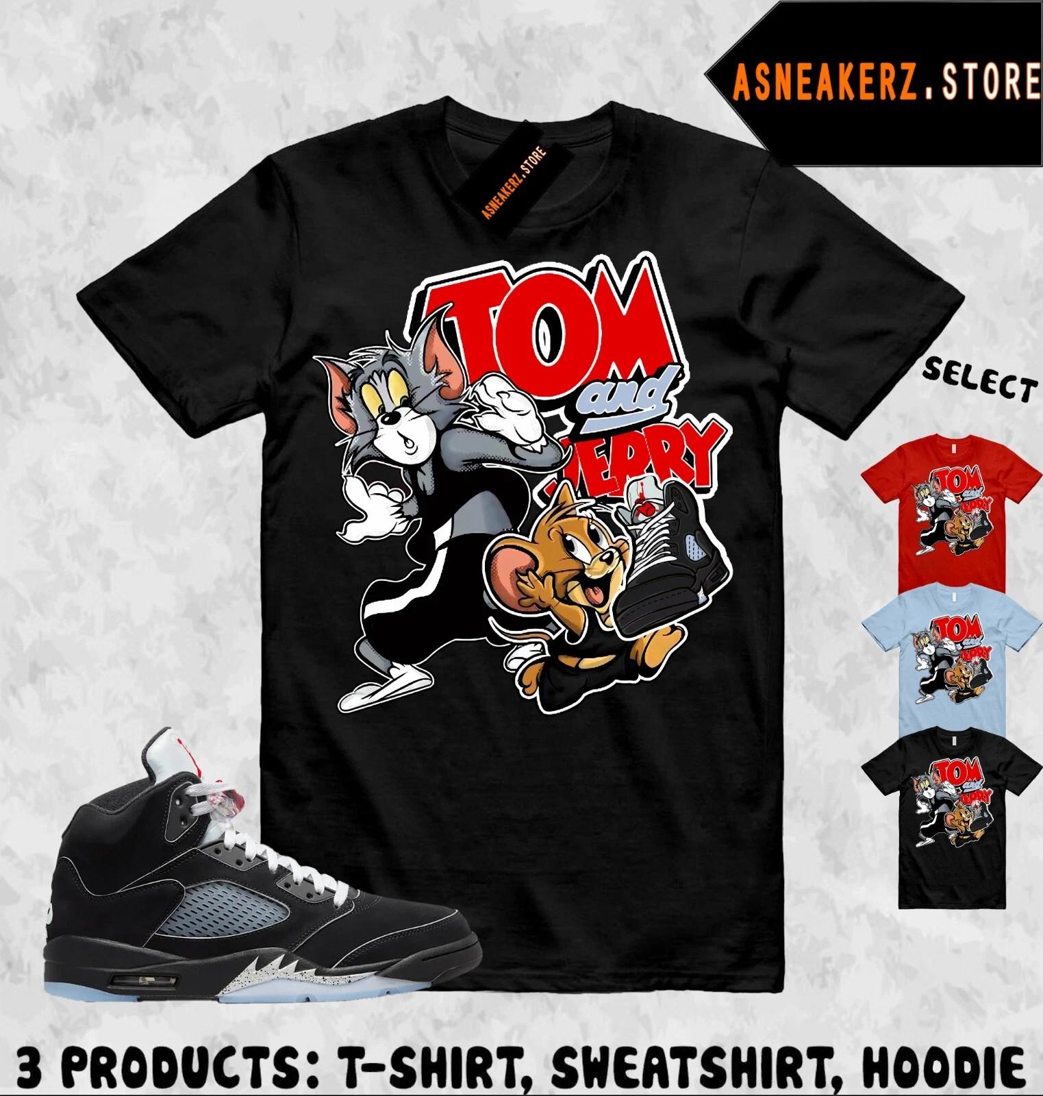 Shirt Match AJ 5 OG Black Metallic Reimagined Sneaker Sneakerhead Cat And Mouse S
Shirt Match AJ 5 OG Black Metallic Reimagined Sneaker Sneakerhead Cat And Mouse S