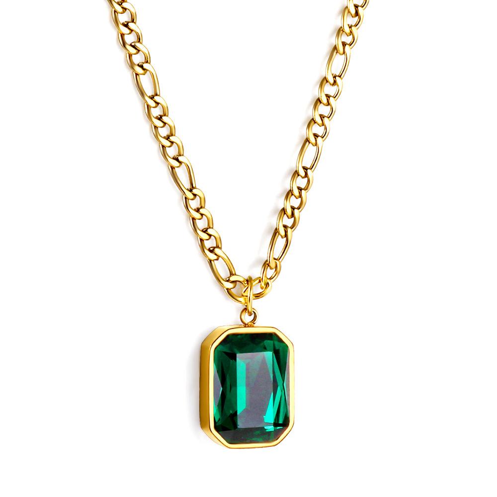 Ins Titanium Steel Colored Diamond Necklace Light Luxury Personality Collarbone Chain Qixi Festival Gift
Ins Titanium Steel Colored Diamond Necklace Light Luxury Personality Collarbone Chain Qixi Festival Gift