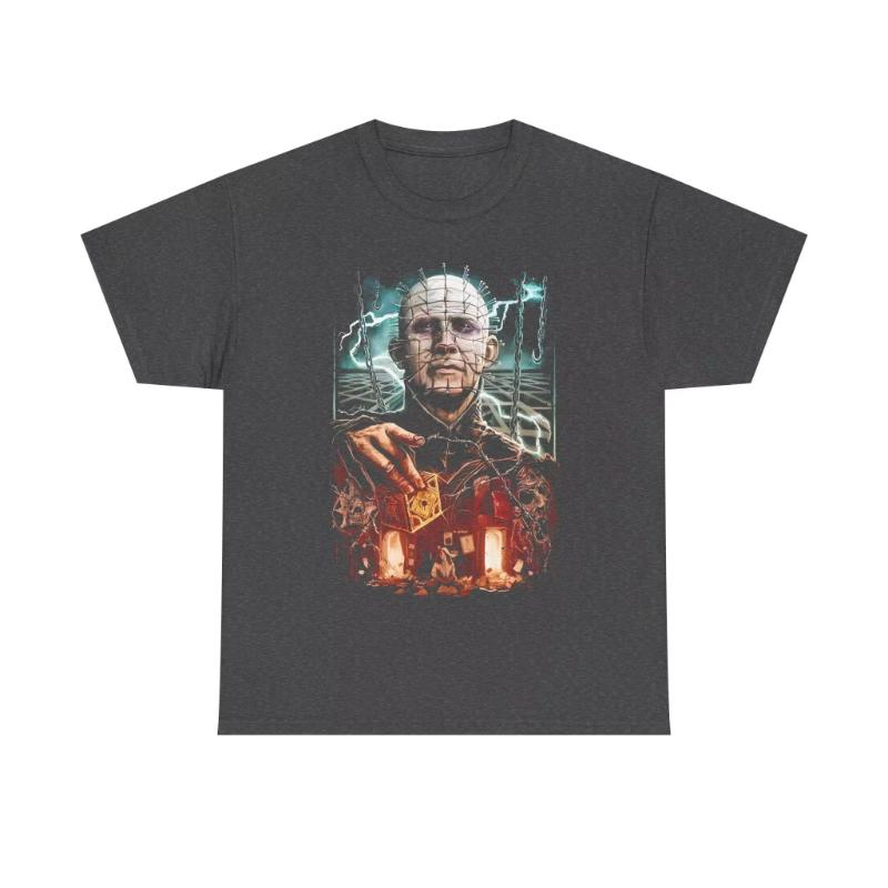 Summer mens and womens loose breathable Tshirt Hellender Pinhead Tshirt 80s retro horror movie Tshirt 4XL
Summer mens and womens loose breathable Tshirt Hellender Pinhead Tshirt 80s retro horror movie Tshirt 4XL