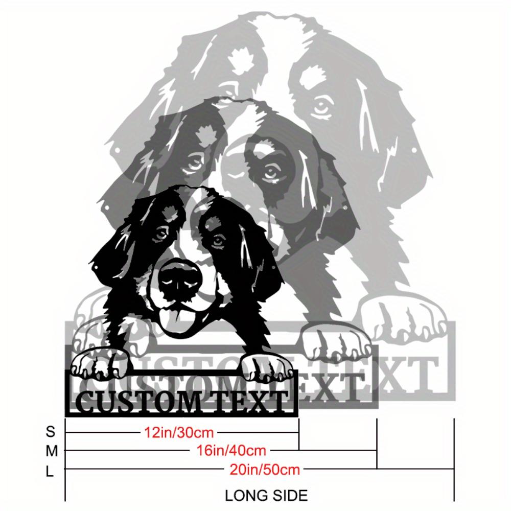 Unique Bernese Mountain Dog Metal Wall Art, Personalized Sign for Dog Lovers, Home Decor 30cm
Unique Bernese Mountain Dog Metal Wall Art, Personalized Sign for Dog Lovers, Home Decor 30cm