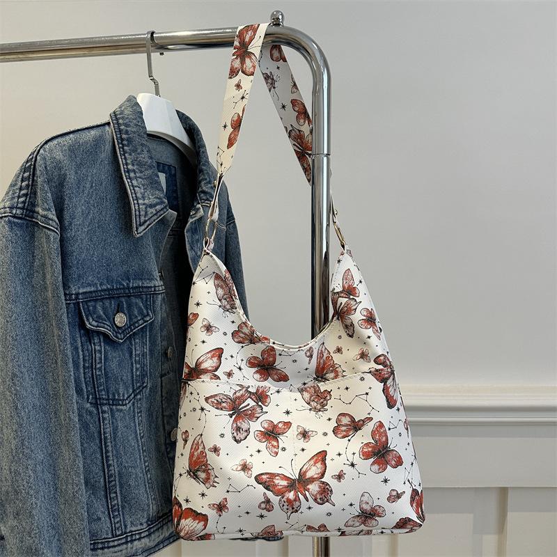 Повседневная большая сумка женская большой вместимости 2025 лето новая сумка через плечо бабочка студентка колледжа класс сумка-тоут для поездок красный
Повседневная большая сумка женская большой вместимости 2025 лето новая сумка через плечо бабочка студентка колледжа класс сумка-тоут для поездок красный