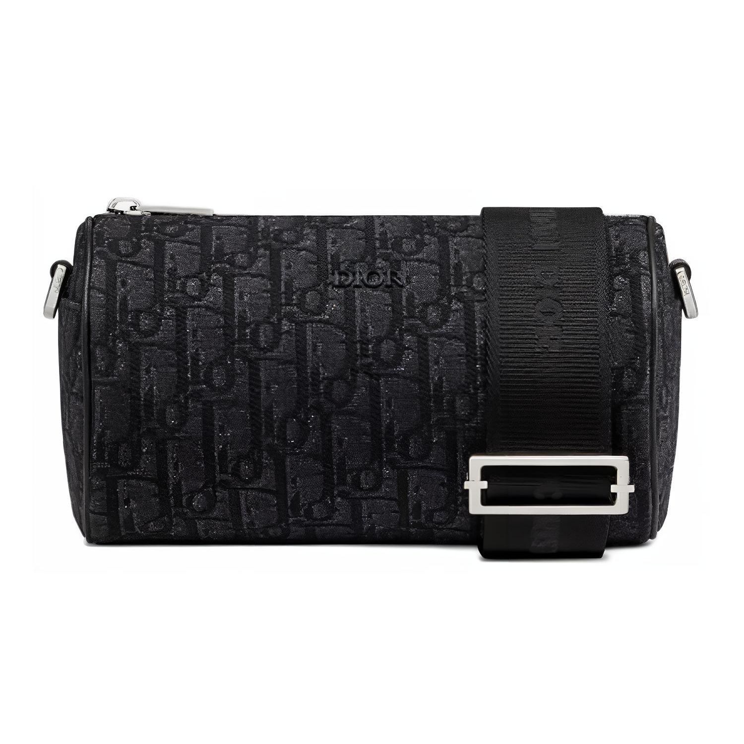 Dior Roller Oblique Embroidered Monogram Cylinder Messenger Bag Men bags Black 1ROPO061YKY-H00N Basic Set (Bag+Dust Bag)
Dior Roller Oblique Embroidered Monogram Cylinder Messenger Bag Men bags Black 1ROPO061YKY-H00N Basic Set (Bag+Dust Bag)