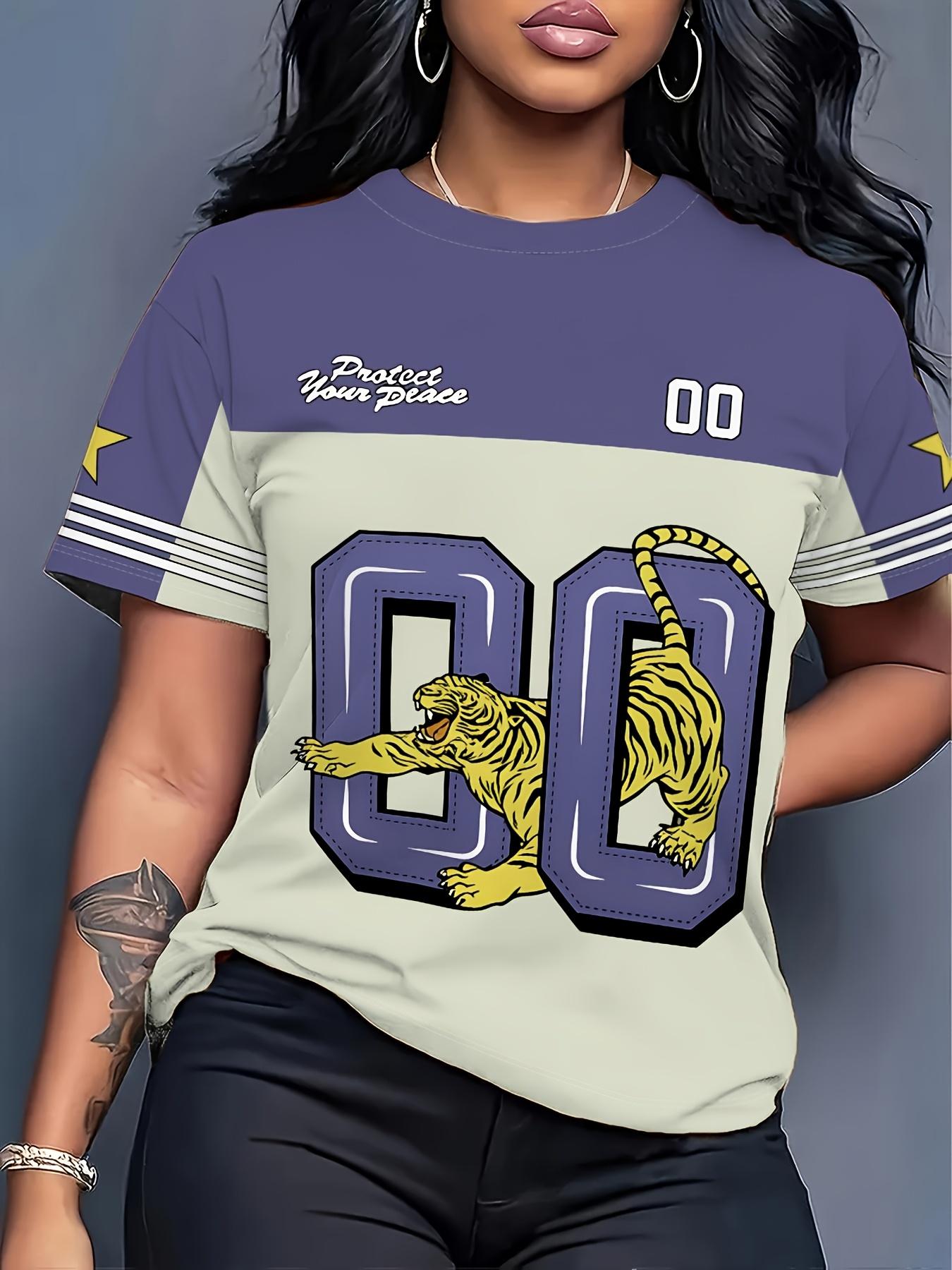 Women s Print Contrast Color Short Sleeve T-Shirt Sports and Entertainment Dinner Summer Neck Short Sleeve Top XL
Women s Print Contrast Color Short Sleeve T-Shirt Sports and Entertainment Dinner Summer Neck Short Sleeve Top XL