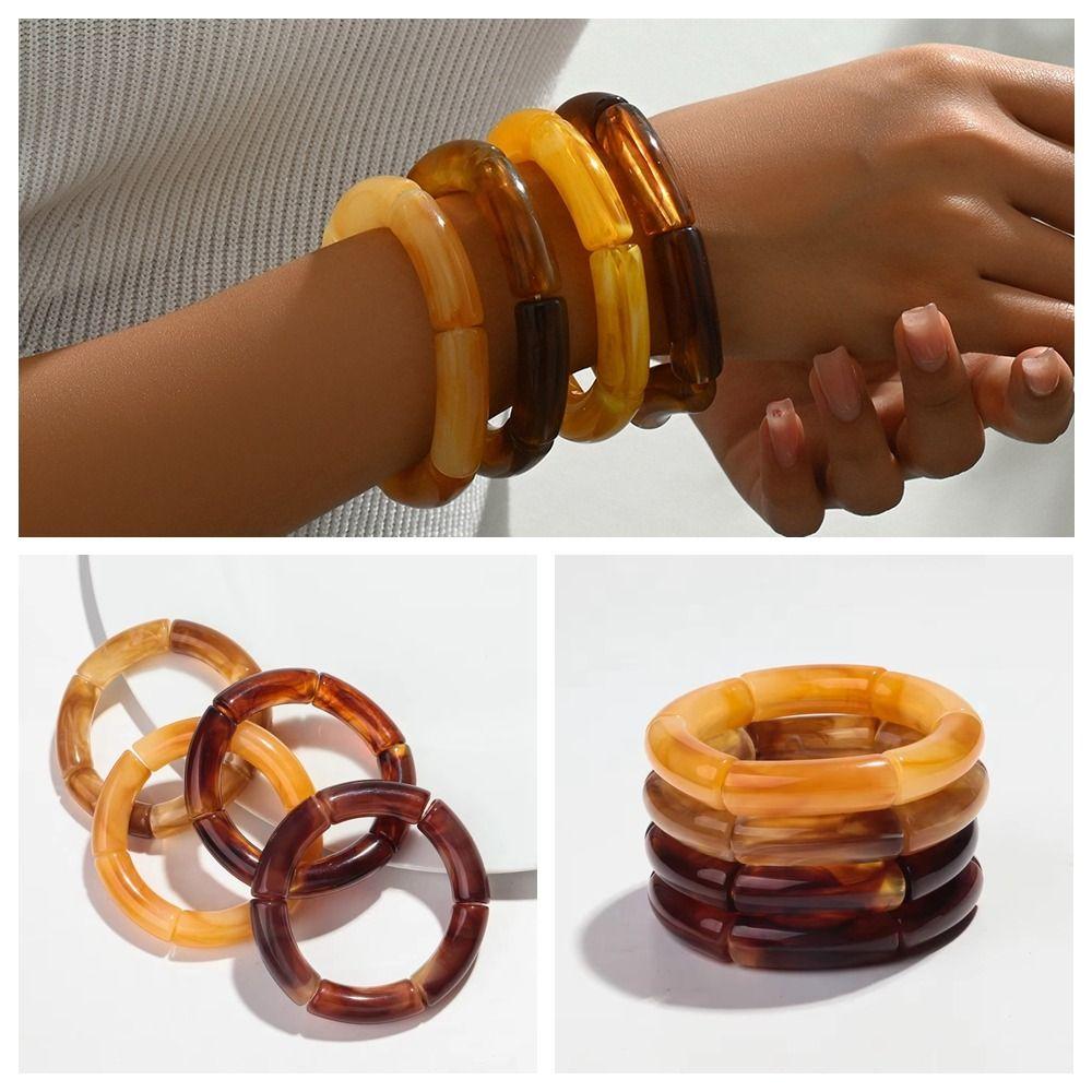 4PCS/Set Handmake Bracelet Set Fashion Transparent Bracelet Geometric Bracelet Jewelry 4pcs/set
4PCS/Set Handmake Bracelet Set Fashion Transparent Bracelet Geometric Bracelet Jewelry 4pcs/set