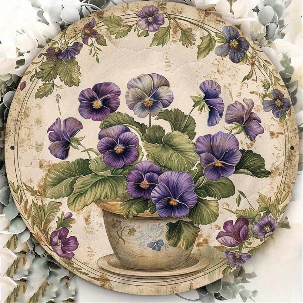 Vintage Floral Tin Sign Rustic Wall Decor Patio Garden Metal Art 20x20 разноцветный
Vintage Floral Tin Sign Rustic Wall Decor Patio Garden Metal Art 20x20 разноцветный