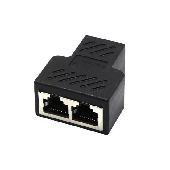 1 to 2 Ports CAT5/6/7 RJ45 Dual Female Splitter LAN Network Internet Adapter чорний
1 to 2 Ports CAT5/6/7 RJ45 Dual Female Splitter LAN Network Internet Adapter чорний