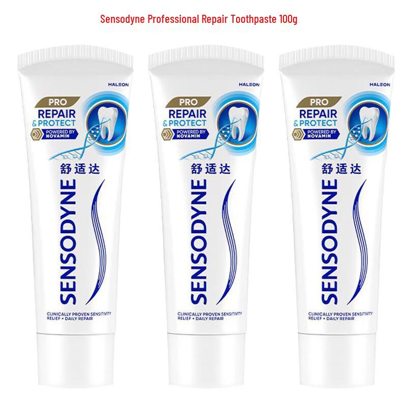 Sensodyne Professional Repair Toothpaste 3-Pack
Sensodyne Professional Repair Toothpaste 3-Pack