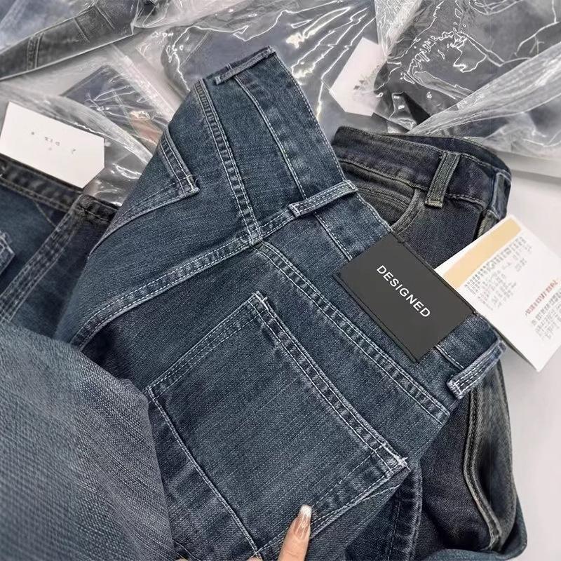 Plus Size High Waist Wide Leg Jeans for Women - 2025 Autumn Slimming, Loose Fit Straight Denim Pants L синий
Plus Size High Waist Wide Leg Jeans for Women - 2025 Autumn Slimming, Loose Fit Straight Denim Pants L синий