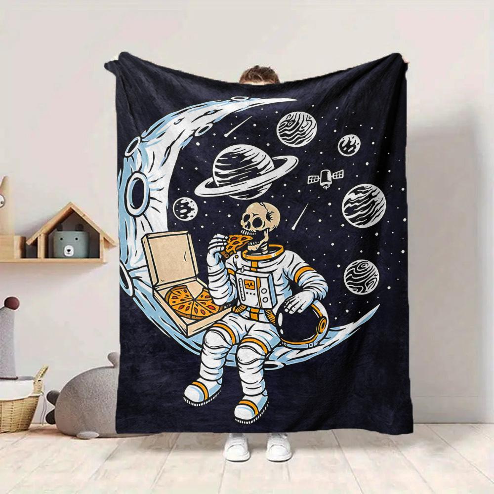 1pc Space Astronaut Blanket, Lightweight Flannel Throw Blanket For Sofa, Bed, Travel113 130cmx150cm
1pc Space Astronaut Blanket, Lightweight Flannel Throw Blanket For Sofa, Bed, Travel113 130cmx150cm