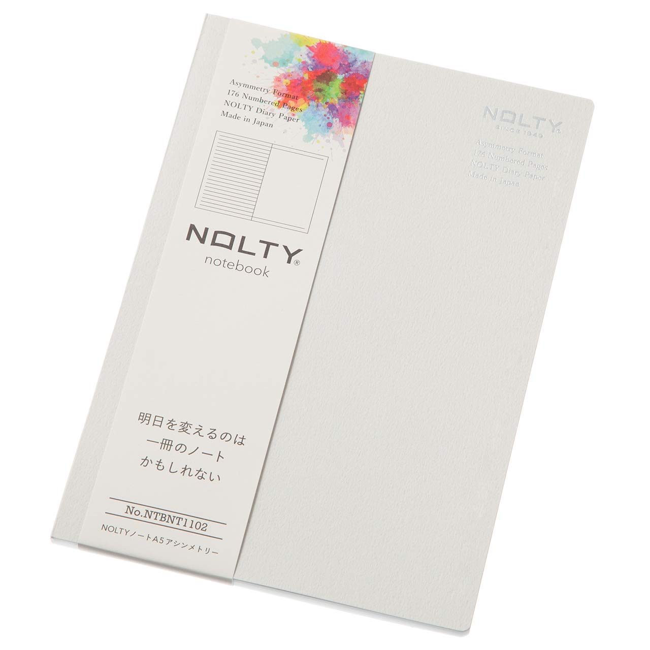 Эффективность NOLTY Note A5 Асимметричная линейчатая точечная сетка Серый NTBNT1102 6.0 мм
Эффективность NOLTY Note A5 Асимметричная линейчатая точечная сетка Серый NTBNT1102 6.0 мм