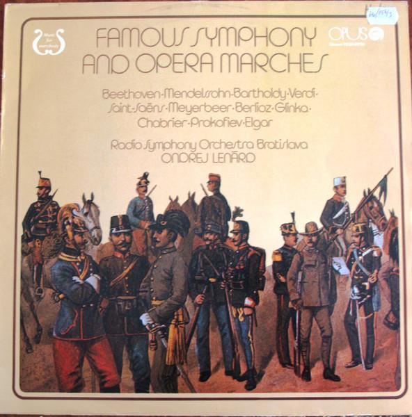 LP Record ONDREJ LENARD, RADIO SYMPHONY ORCHE - Famous Symphony And Opera Marches 91100970 OPUS 1981 Czechoslov Classical Used
LP Record ONDREJ LENARD, RADIO SYMPHONY ORCHE - Famous Symphony And Opera Marches 91100970 OPUS 1981 Czechoslov Classical Used