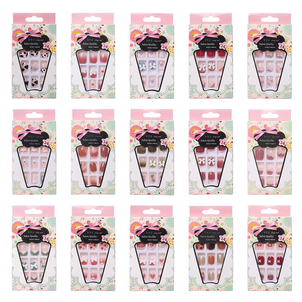 French Detachable Press on Full Cover Rhinestone Bow False Nail Artificial Nail Art False Nails
French Detachable Press on Full Cover Rhinestone Bow False Nail Artificial Nail Art False Nails