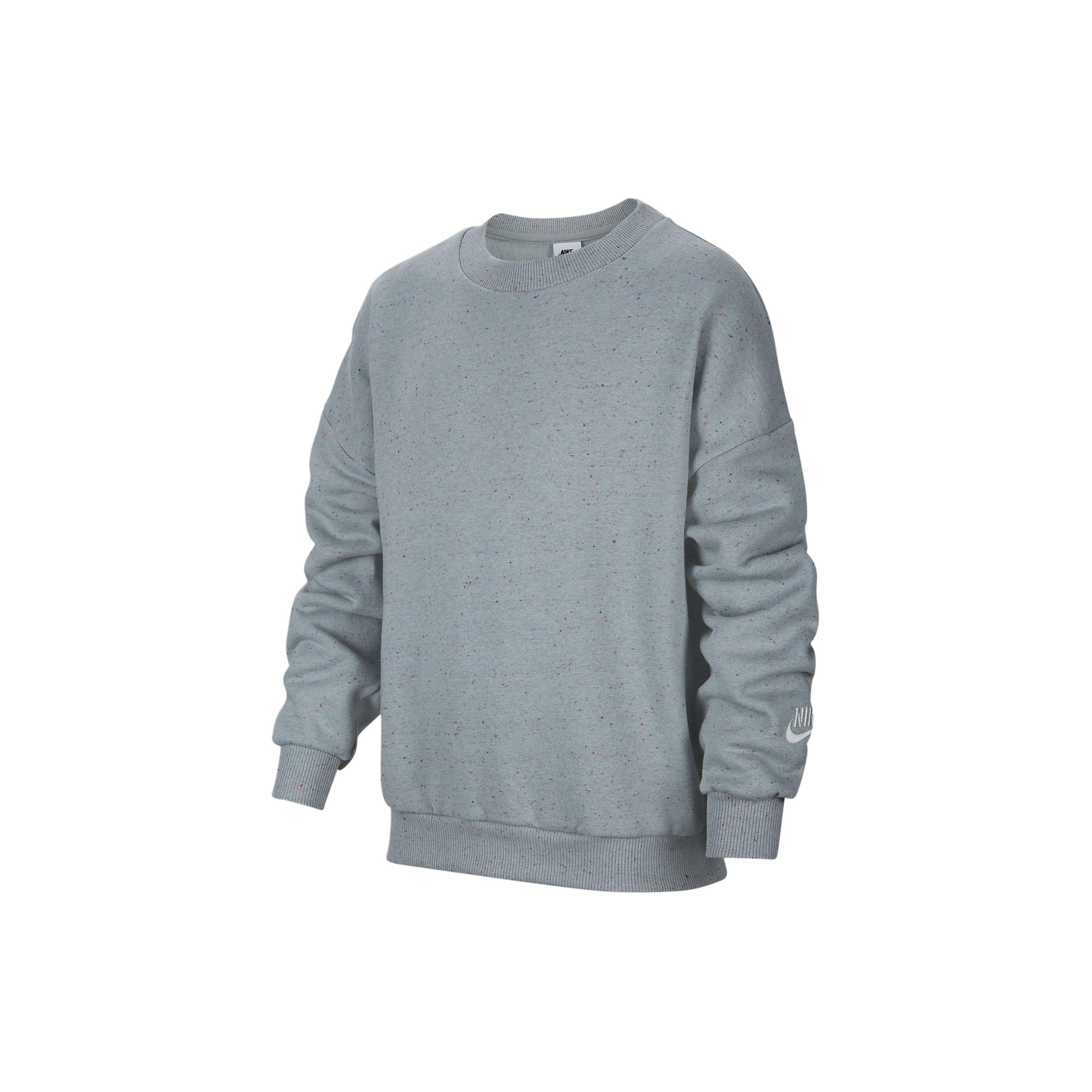 Nike Спортивная флисовая толстовка Icon с круглым вырезом, детские топы Fossil-Stone FN7274-041
Nike Спортивная флисовая толстовка Icon с круглым вырезом, детские топы Fossil-Stone FN7274-041