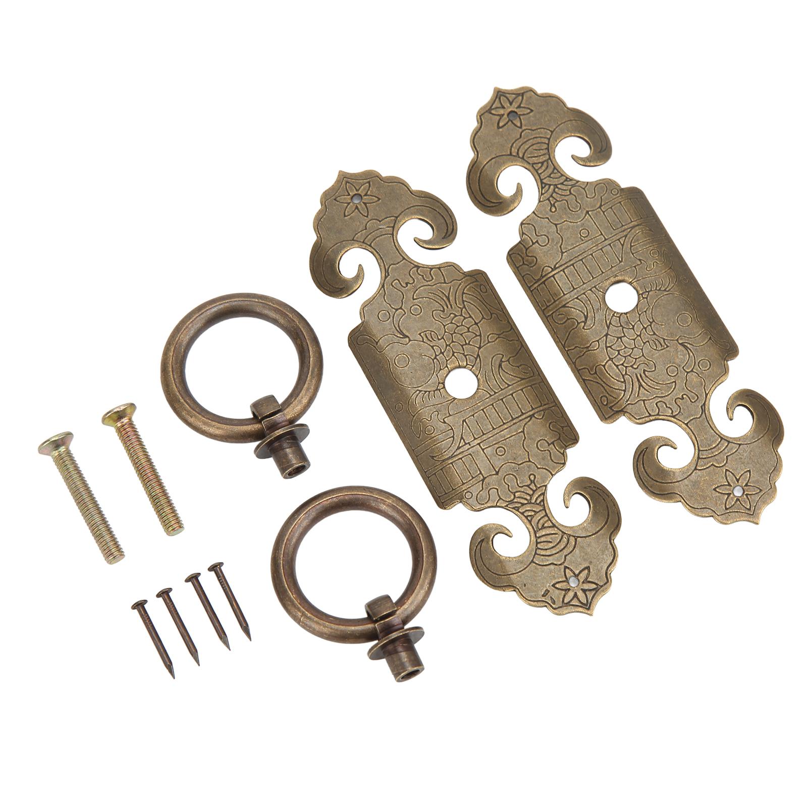 2 шт. Винтажные ручки для ящиков Прочные Долговечные Не ржавеющие Латунные Винтажный стиль Широкое применение Антикварные
2 шт. Винтажные ручки для ящиков Прочные Долговечные Не ржавеющие Латунные Винтажный стиль Широкое применение Антикварные