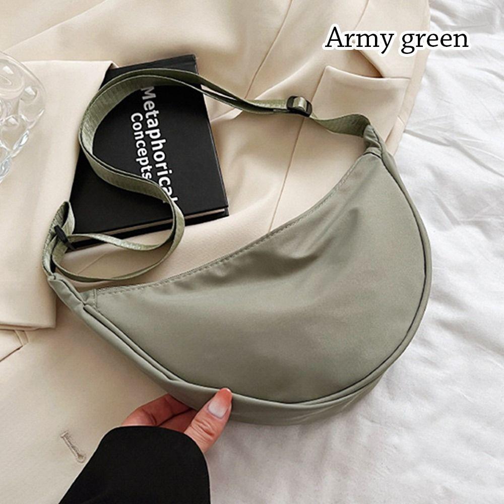 Women Fashion Nylon Crossbody Bag Portable Casual Hobos Outdoor Sport Chest Bag Underarm Bag Dumpling Shape Shoulder Bag армия зеленый
Women Fashion Nylon Crossbody Bag Portable Casual Hobos Outdoor Sport Chest Bag Underarm Bag Dumpling Shape Shoulder Bag армия зеленый