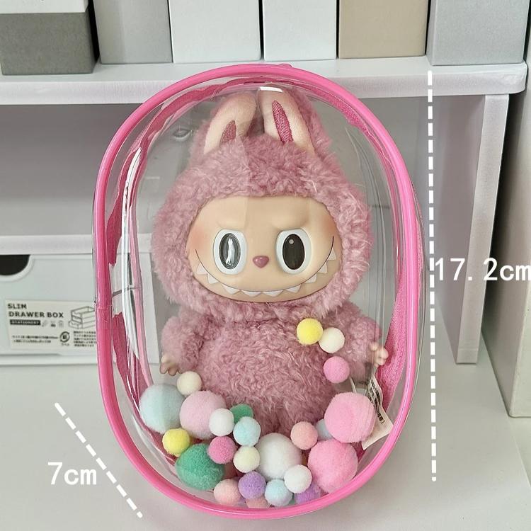 V1 V2 Лабубу Защитный чехол Хлопковая кукла Сидячая сумка Прозрачная кукла 17см Пылезащитная Подвесная Плюшевая кукла Кукла для сушки от пыли сумка no doll ярко-розовый
V1 V2 Лабубу Защитный чехол Хлопковая кукла Сидячая сумка Прозрачная кукла 17см Пылезащитная Подвесная Плюшевая кукла Кукла для сушки от пыли сумка no doll ярко-розовый