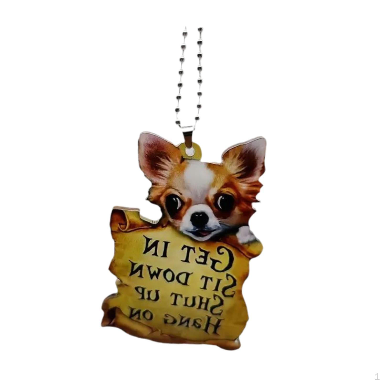 Puppy Ornament Car Hanging Ornament, Cute Dog, Decorative Gift Rear View Mirror Accessories
Puppy Ornament Car Hanging Ornament, Cute Dog, Decorative Gift Rear View Mirror Accessories