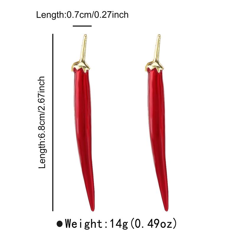2025 New Drip Oil Green Red Chili Pendant Earrings Necklace for Women Simple Vegetable Choker Collar Design Sense Jewelry Sets
2025 New Drip Oil Green Red Chili Pendant Earrings Necklace for Women Simple Vegetable Choker Collar Design Sense Jewelry Sets