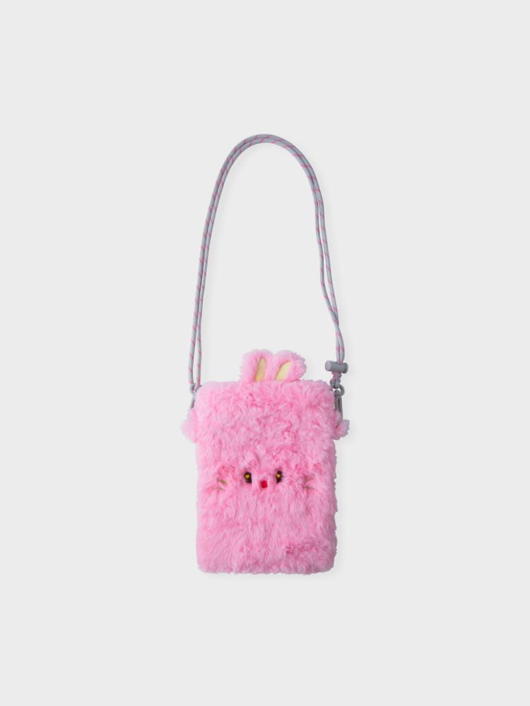 Bunini Plush Mini Crossbody Bag (PINK)
Bunini Plush Mini Crossbody Bag (PINK)