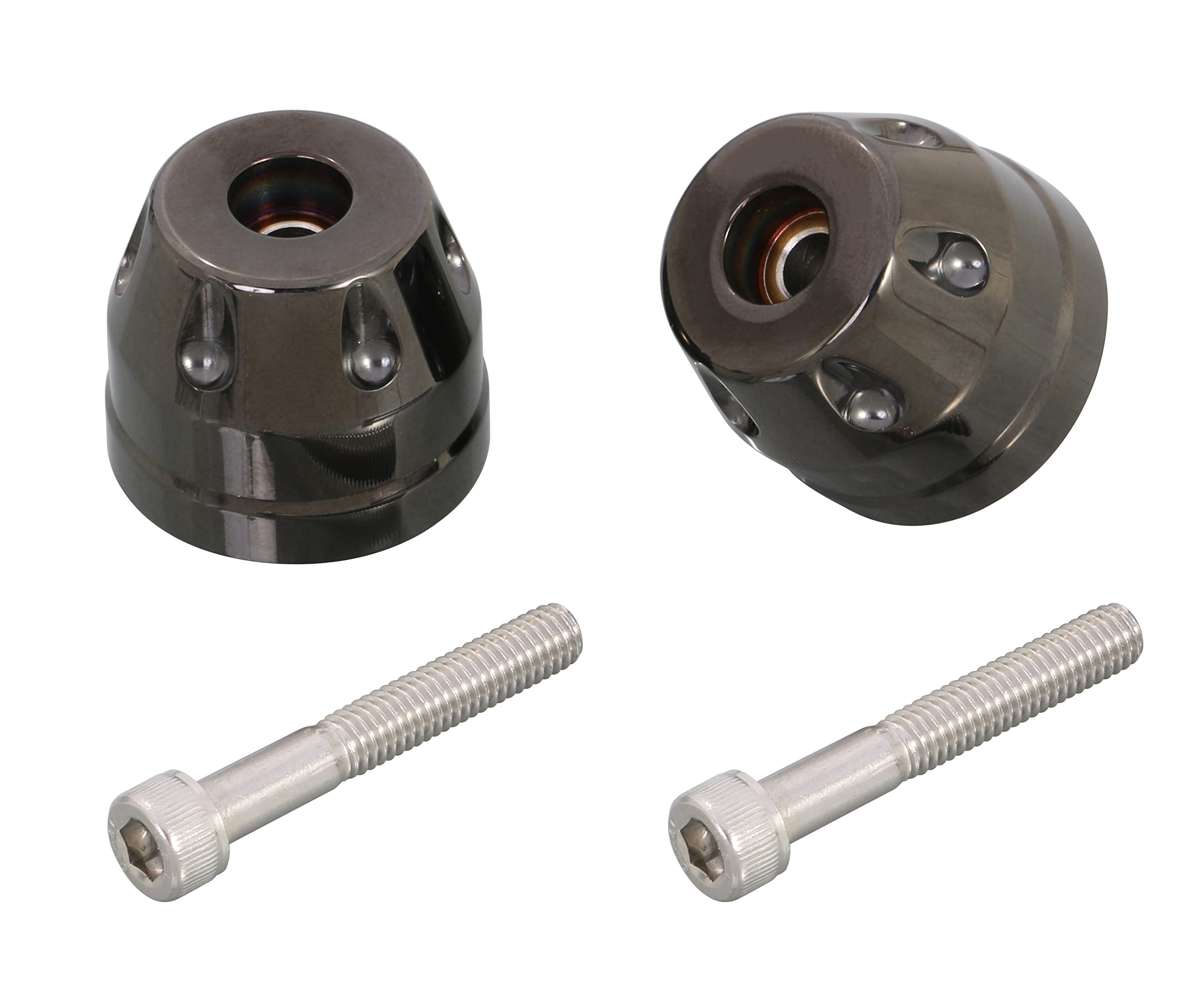 KITACO Bar End Cap Carbon Machined Stainless Steel (Diamond-Like (DLC) Coating) PCX125/PCX150/PCX160/ADV150/ADV160/Forza etc. 506-1430130
KITACO Bar End Cap Carbon Machined Stainless Steel (Diamond-Like (DLC) Coating) PCX125/PCX150/PCX160/ADV150/ADV160/Forza etc. 506-1430130