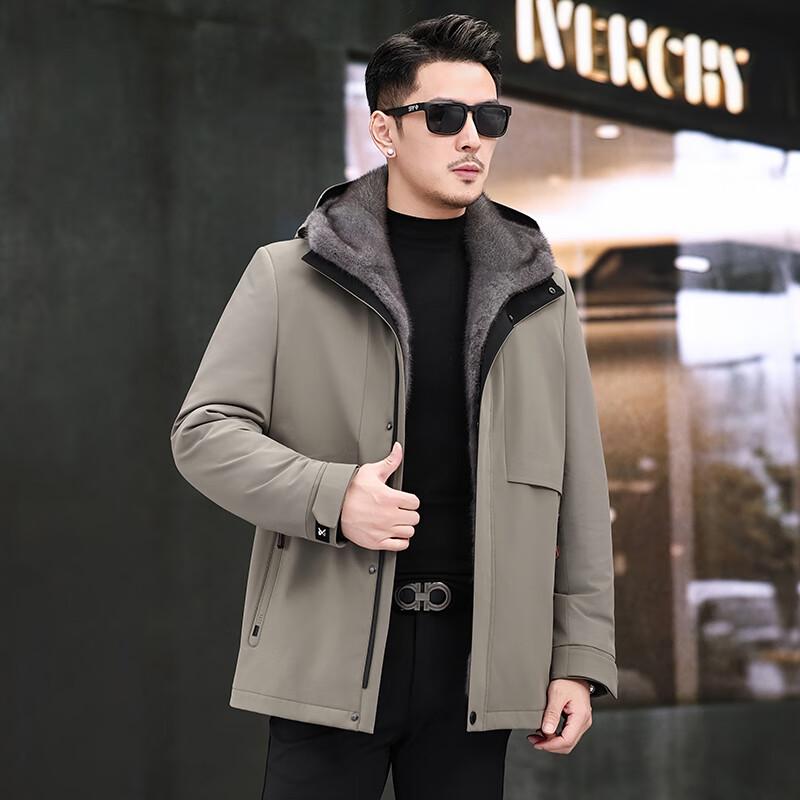 KAISER Men s Luxury Hooded Mink Fur Parka Jacket XL
KAISER Men s Luxury Hooded Mink Fur Parka Jacket XL