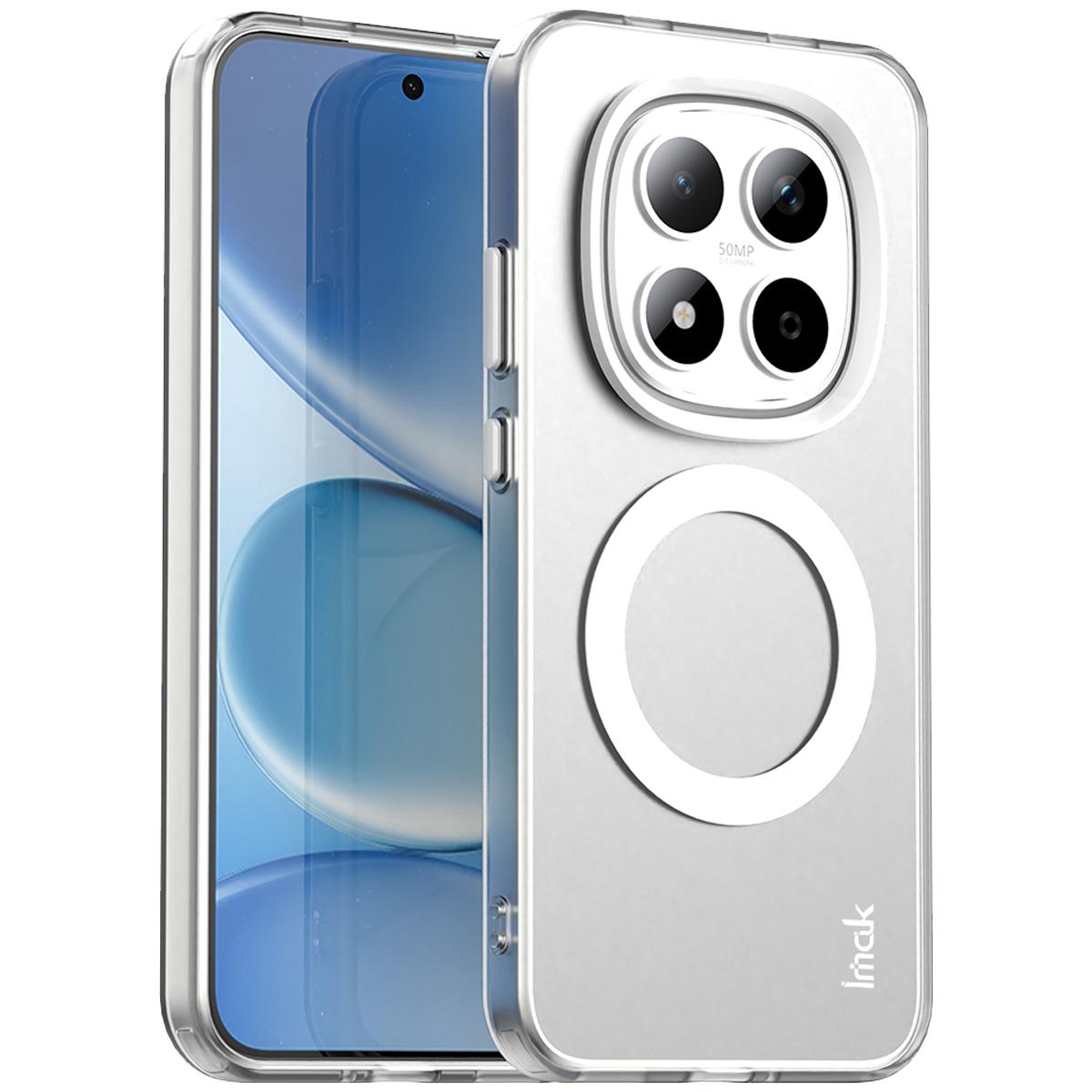 IMAK Для Xiaomi Redmi Note 15 Pro 5G Магнітний Чохол Захисна Задня Кришка Телефона з PC + TPU
IMAK Для Xiaomi Redmi Note 15 Pro 5G Магнітний Чохол Захисна Задня Кришка Телефона з PC + TPU