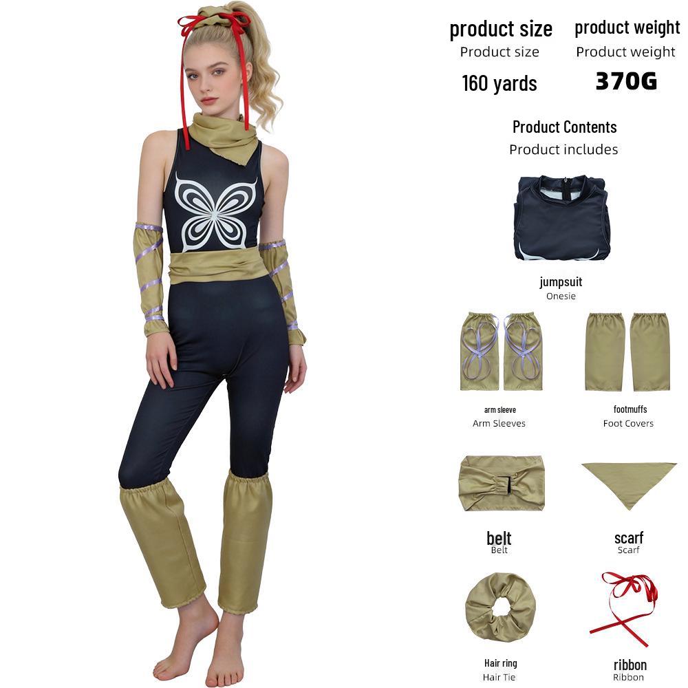 Yoruichi Shinigami Ninja Cosplay Costume - Bleach Anime Bee Pattern Outfit Adult 160cm
Yoruichi Shinigami Ninja Cosplay Costume - Bleach Anime Bee Pattern Outfit Adult 160cm