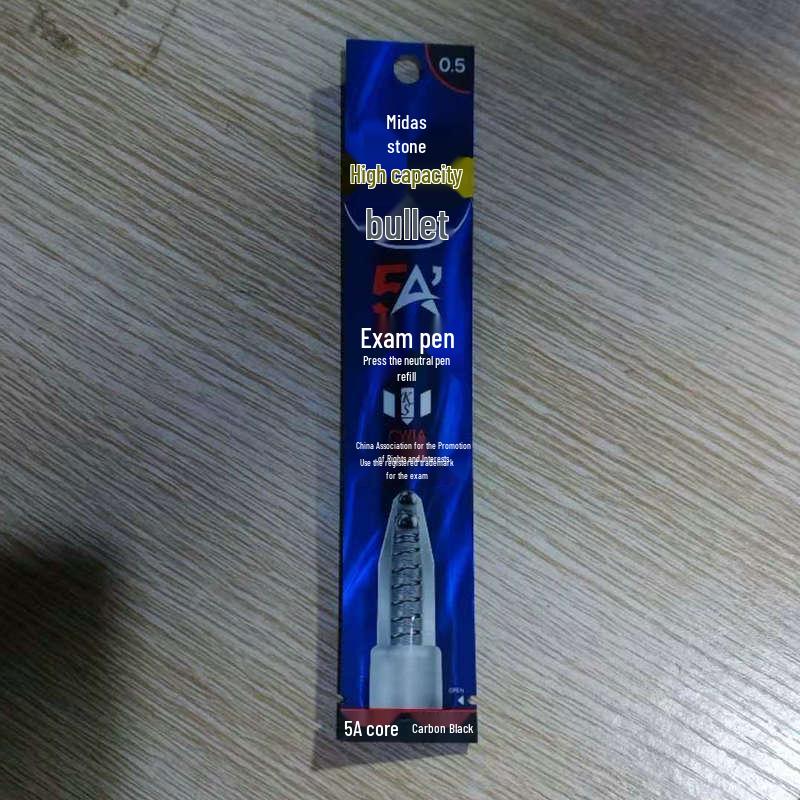 Dian Shi 5A Quick-Dry Silent Black Gel Pen, 0.5mm Push-Action Water-Based Sign Pen 0.5mm
Dian Shi 5A Quick-Dry Silent Black Gel Pen, 0.5mm Push-Action Water-Based Sign Pen 0.5mm