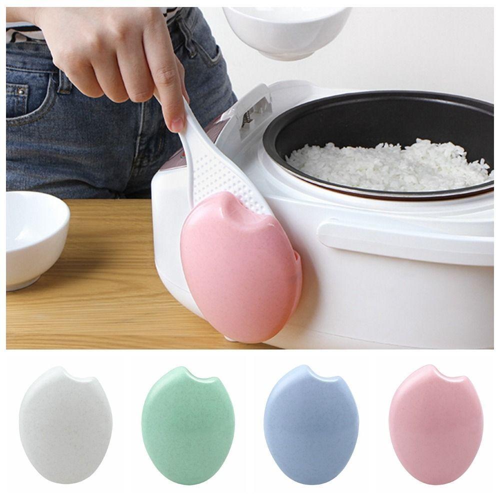 Rotundity Rice Spoon Storage Rack Household Rice Paddle Holder Portable Rice Spoon Hanger зелений
Rotundity Rice Spoon Storage Rack Household Rice Paddle Holder Portable Rice Spoon Hanger зелений