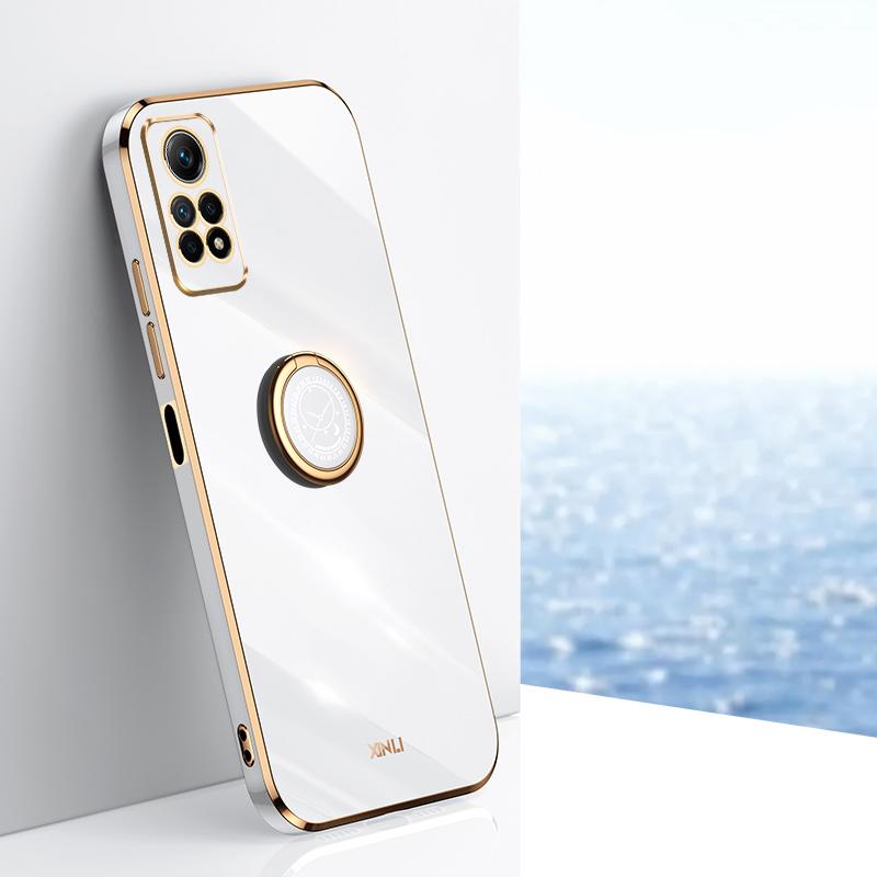 XINLI Phone TPU Case for Xiaomi Redmi Note 12 Pro 4G,Electroplated Ring Kickstand Phone Cover White
XINLI Phone TPU Case for Xiaomi Redmi Note 12 Pro 4G,Electroplated Ring Kickstand Phone Cover White