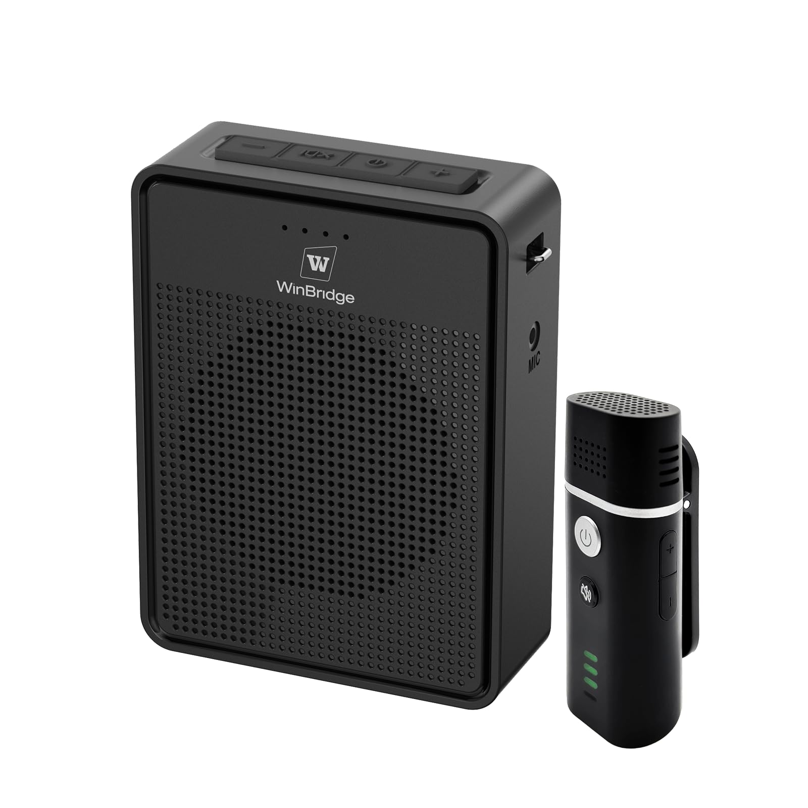 W WINBRIDGE 15W Portable Megaphone with USB Card Ideal for Retail Tourist Microphone, Hands-Free, Compact, Driver/TF Compatible, Events, Meetings, чорний
W WINBRIDGE 15W Portable Megaphone with USB Card Ideal for Retail Tourist Microphone, Hands-Free, Compact, Driver/TF Compatible, Events, Meetings, чорний