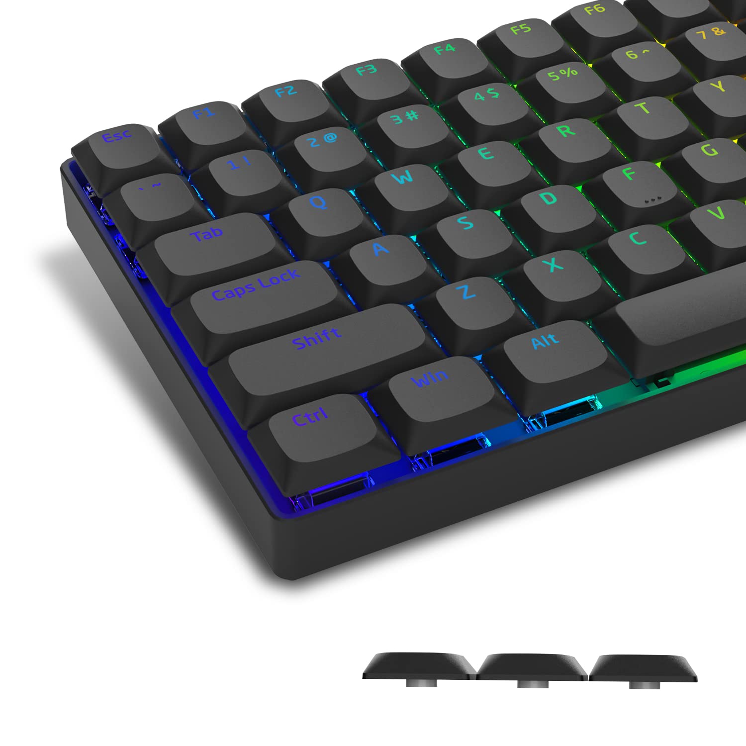 XVX 118 Key Keycap PBT Keycap Custom Keycap Low Profile Compatible with Keyboards Universal Type 100%, 75%, 65%, 60% (Black) чорний
XVX 118 Key Keycap PBT Keycap Custom Keycap Low Profile Compatible with Keyboards Universal Type 100%, 75%, 65%, 60% (Black) чорний