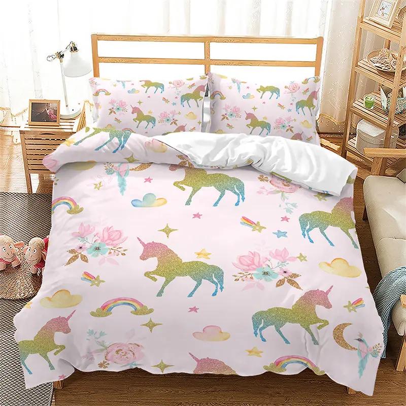 Comforter Cartoon Mermaid Comforter Microfiber Unicorn Animal Bedding Set King For Kids Girls Teens Kawaii Bedroom Decor Comforter (quilt)-EU Single(135*200cm)3pcs
Comforter Cartoon Mermaid Comforter Microfiber Unicorn Animal Bedding Set King For Kids Girls Teens Kawaii Bedroom Decor Comforter (quilt)-EU Single(135*200cm)3pcs