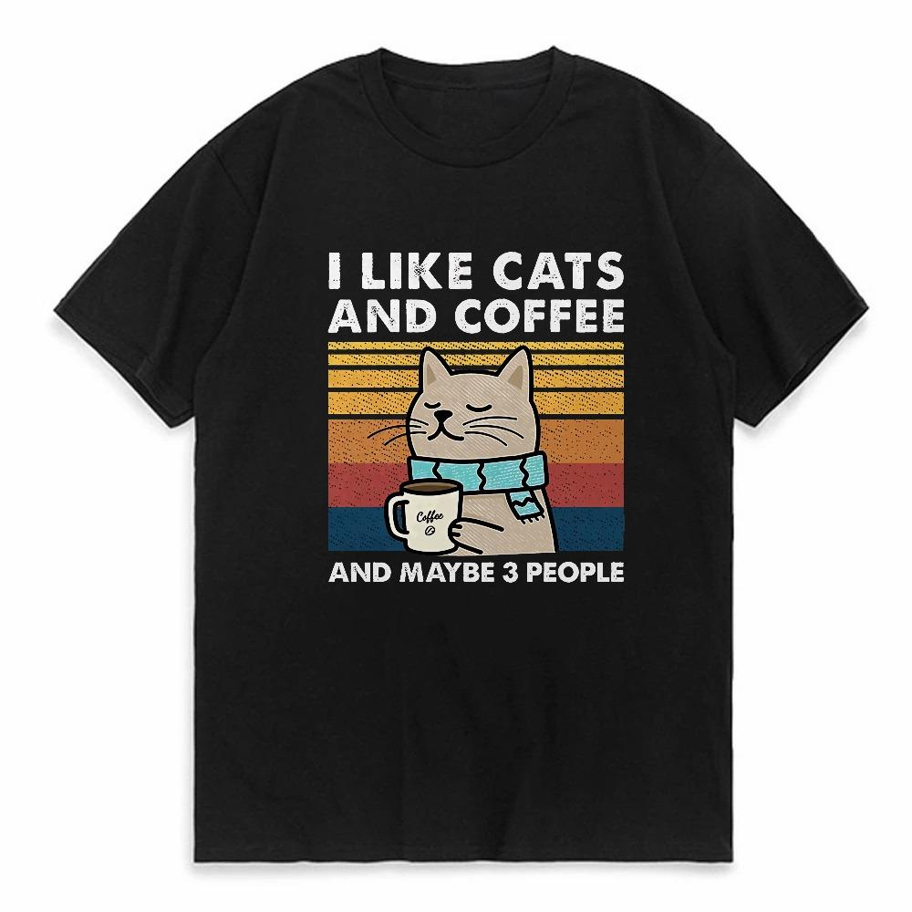 I Like Cats And Coffee Funny Print TShirt For Men Women Casual Loose Clothing Harajuku Breathable Tshirt Hip Hop Tees 4XL
I Like Cats And Coffee Funny Print TShirt For Men Women Casual Loose Clothing Harajuku Breathable Tshirt Hip Hop Tees 4XL