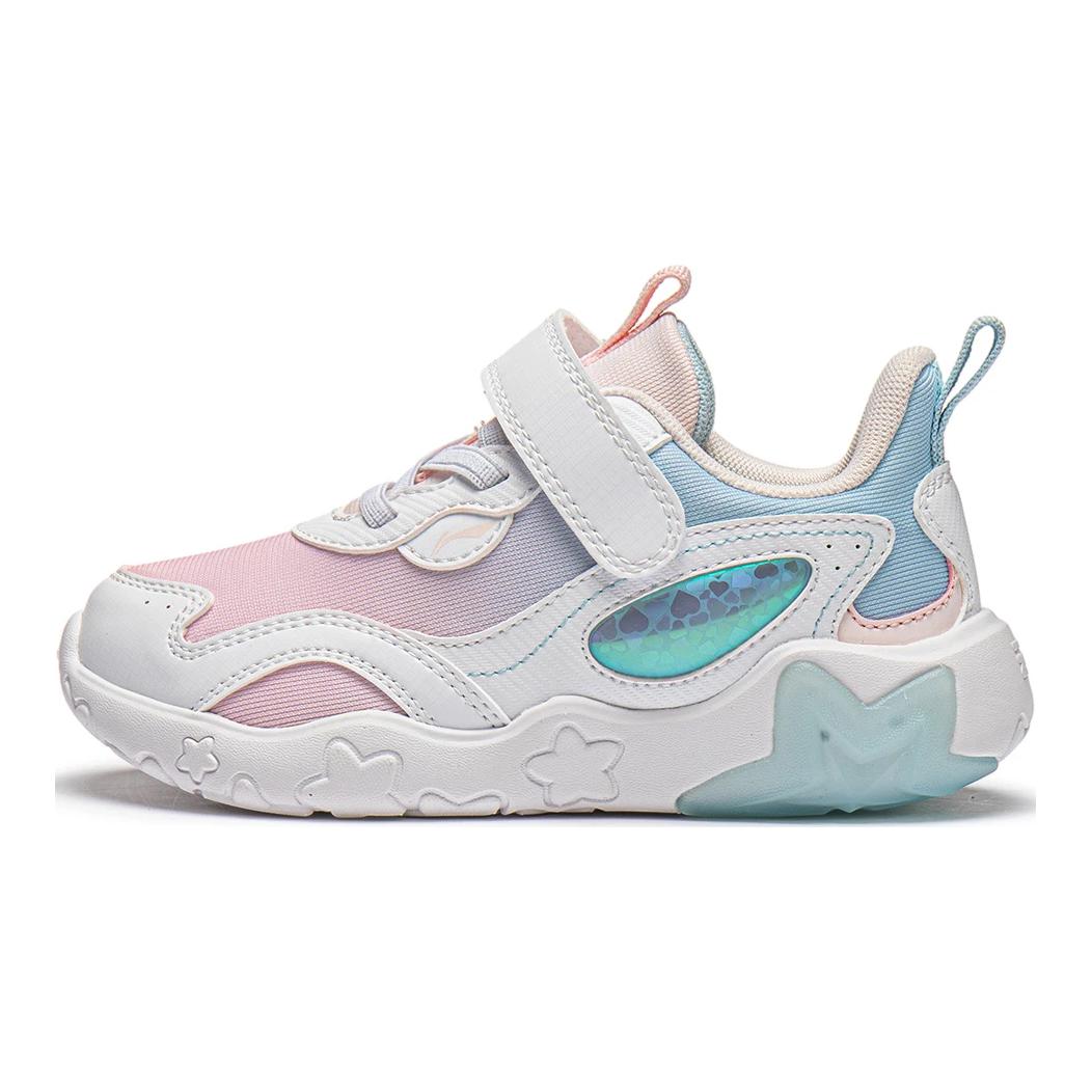 Li Ning Comfortable Non-Slip Durable Low-Top Casual Shoes Kids sneakers White Pink Blue YKNU020-4 28
Li Ning Comfortable Non-Slip Durable Low-Top Casual Shoes Kids sneakers White Pink Blue YKNU020-4 28